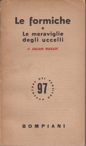 Julian huxley formiche e - julian,