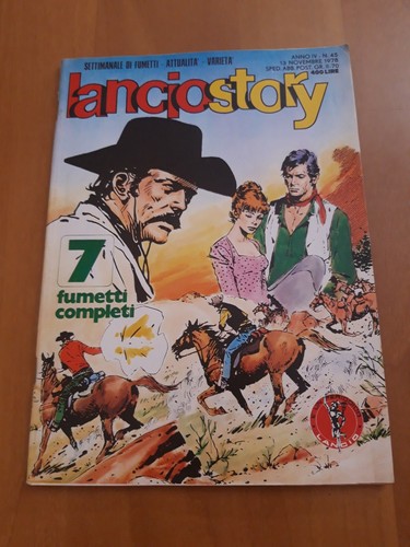 Fumetto lancio story - lancio, n.