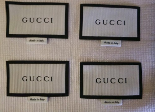 Etichetta gucci originale - gucci,