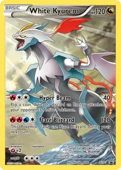 White kyurem xy81 pokemon - white,