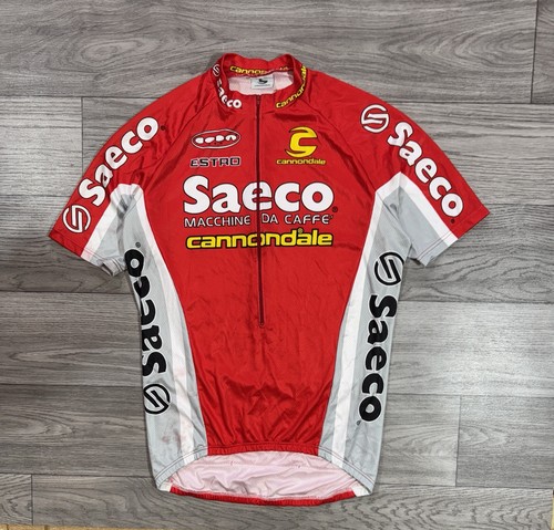 Maglia ciclismo vintage saeco - ciclismo,