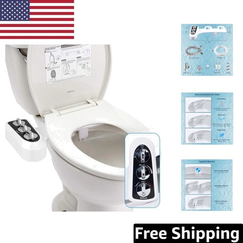 Bidet attachment for toilet - for,