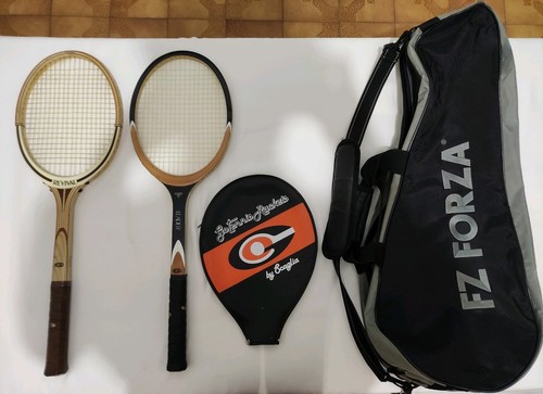 Lotto racchette tennis - 2, legno