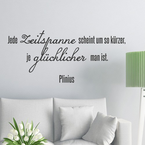 Wandtattoo zitat jede - zitat, "jede