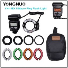 Yongnuo YN14EX II TTL anello macro flash luce Speedlite per fotocamere DSLR Canon