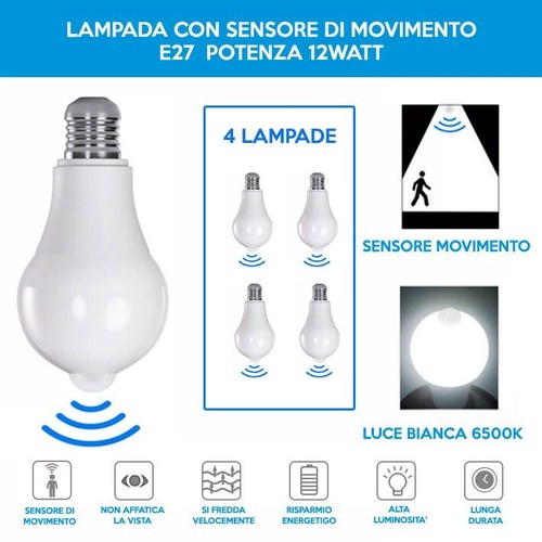 Lampade con sensore - lampade,