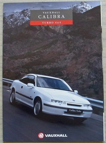 Brochure vendita auto vauxhall - brochure,