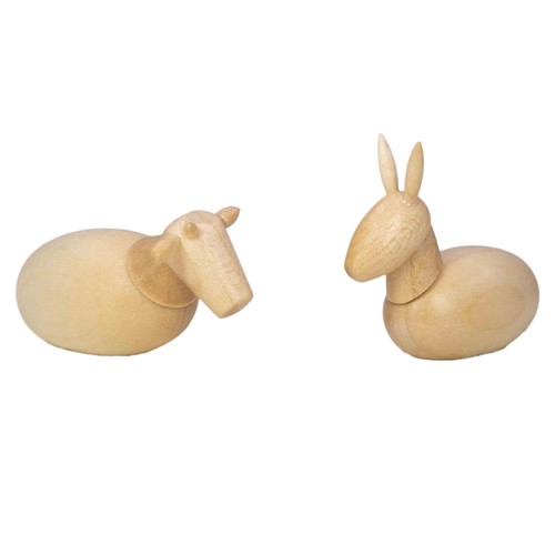 Statuina presepe bue asino - statuina,
