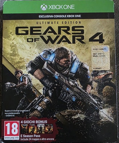 Steelbook gears war 4 - steelbook,