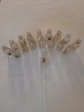 Serie Bottigliette Boccette vetro mignon esssenze profumate