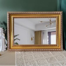 Specchio bagno impermeabile da appendere a parete specchio bagno bagno oro