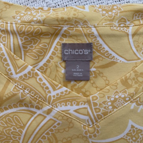 Shirt donna chico gialla - t-shirt, chico’s