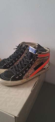 Golden goose slide - golden,