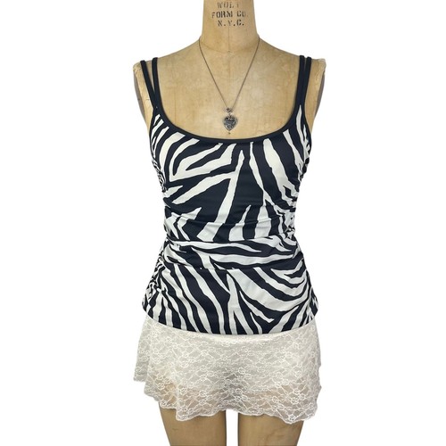 Y2k trimshaper tankini top - y2k,