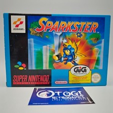 SPARKSTER SNES SUPER NINTENDO