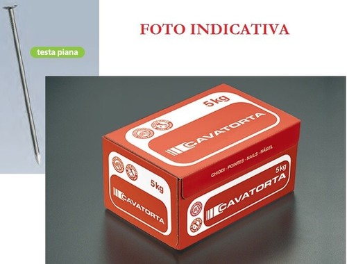 Chiodi punte testa piana per - chiodi/punte,