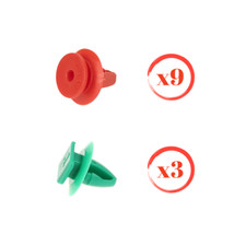 Kit pezzi clip - clip, arco
