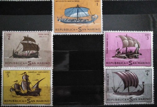 Serie navi antiche lire 3 - serie,