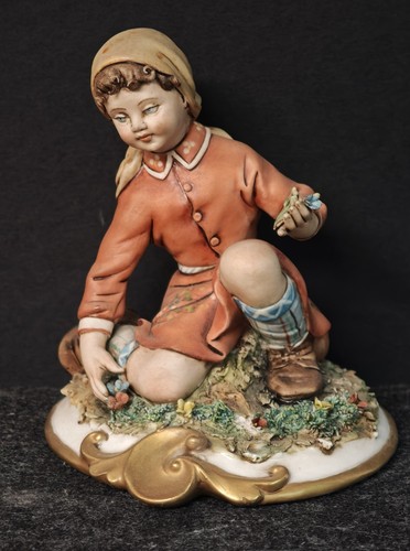Statuetta porcellana - statuetta, in