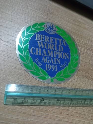 Adesivo beretta wolrd champion - adesivo,