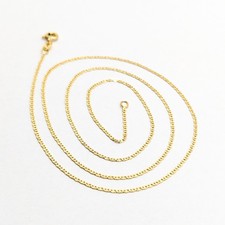 Collana oro 18 kt uomo/donna 18 carati 750/1000 gioiello unisex elegante