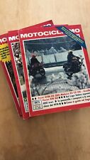 RIVISTA MOTOCICLISMO 4 numeri, 1975 da nn. 3-4-6-8, buono