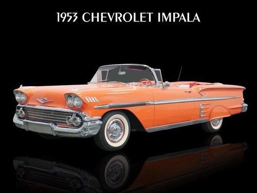 Chevrolet impala cabrio - chevrolet, 1958