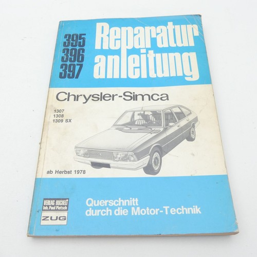 Chrysler simca 1307 1308 1309 - chrysler,