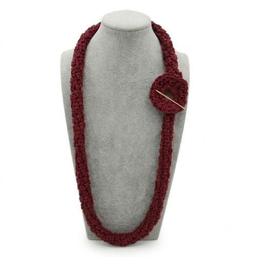 Collana lunga viola - collana,