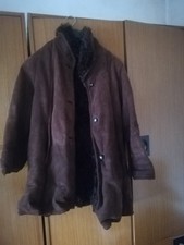 giacca montone marrone vintage