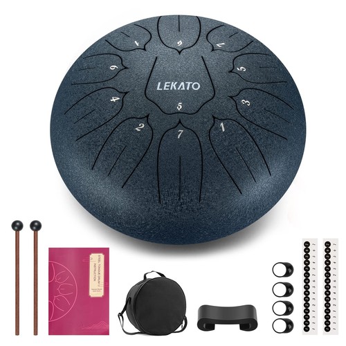 Lekato steel tongue drum - lekato, 10