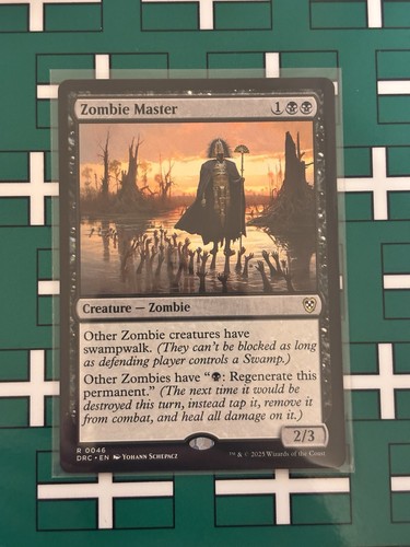 Zombie master mtg - master,