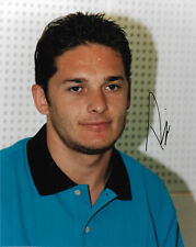 Giancarlo Fisichella "Benetton" autografo firmato quadro 20x25 cm