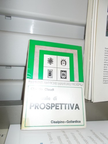 Manuale prospettiva reprint - manuale, di