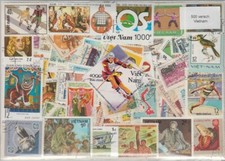 500 francobolli diversi dal