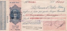 Assegno Bancario Banca d'