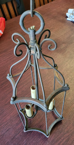 Lampadario vintage gabbia - vintage,