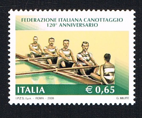 Italia francobollo federazione - italia,