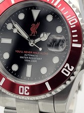 Orologio Liverpool Football LFC 'You'll Never Walk Alone' Seiko TMI NH35 movimento automatico