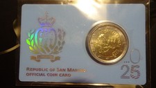 Rara carta moneta 2 euro San