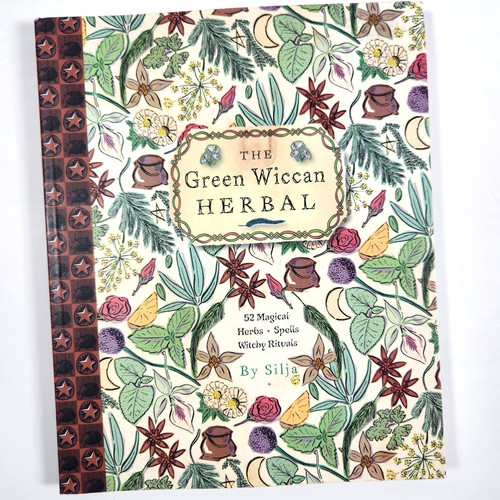 Green wiccan herb - green, magic