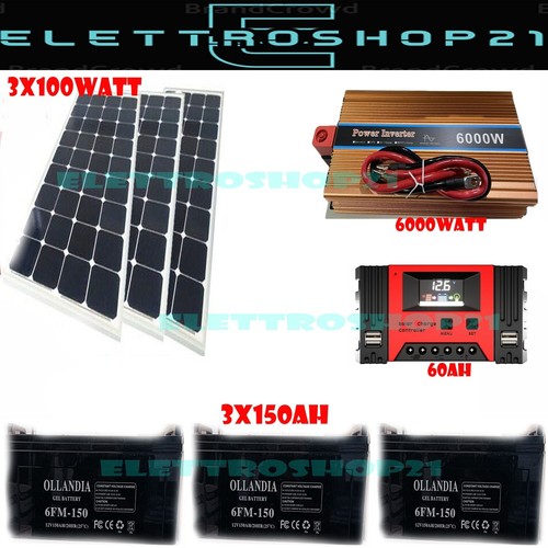 Kit fotovoltaico 3kw - kit,