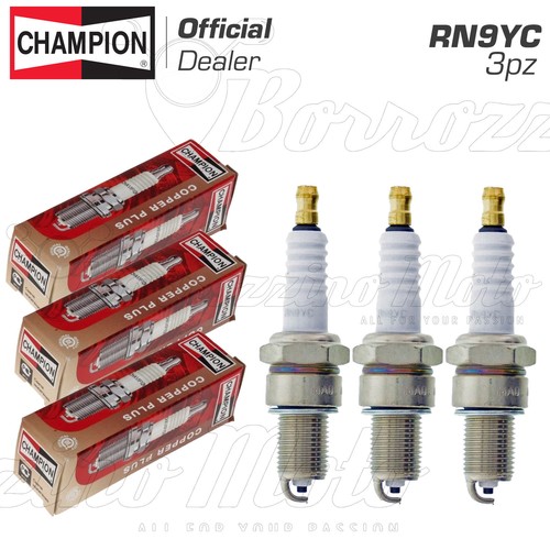 Kit candele champion rn9yc - 3,