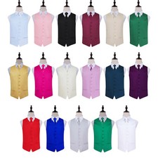 Set cravatta gilet uomo