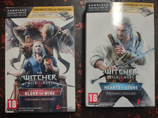 THE WITCHER 3 BLOOD and WINE + HEART of STONE - Collector Edition - GWENT - ITA
