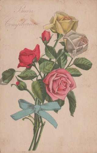 Cartolina augurale buon - ,