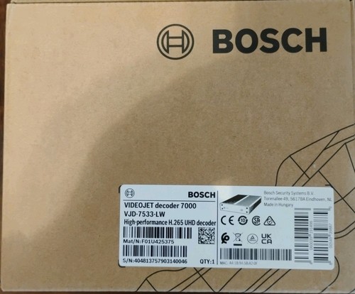 Vjd 7533 decoder videojet 7000 - decoder,