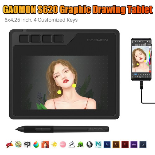 Gaomon s620 tavoletta - tavoletta, da