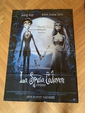 LA SPOSA CADAVERE Manifesto Poster Originale 100 X 140 Cm Anno: 2005