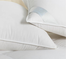 NUOVO!! Cuscini Scandia Down Std 20" x 26" lusso Copenhagen med/firm